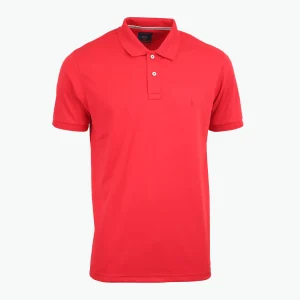 Camiseta Polo Regular Roja Oscura - Kosta Azul