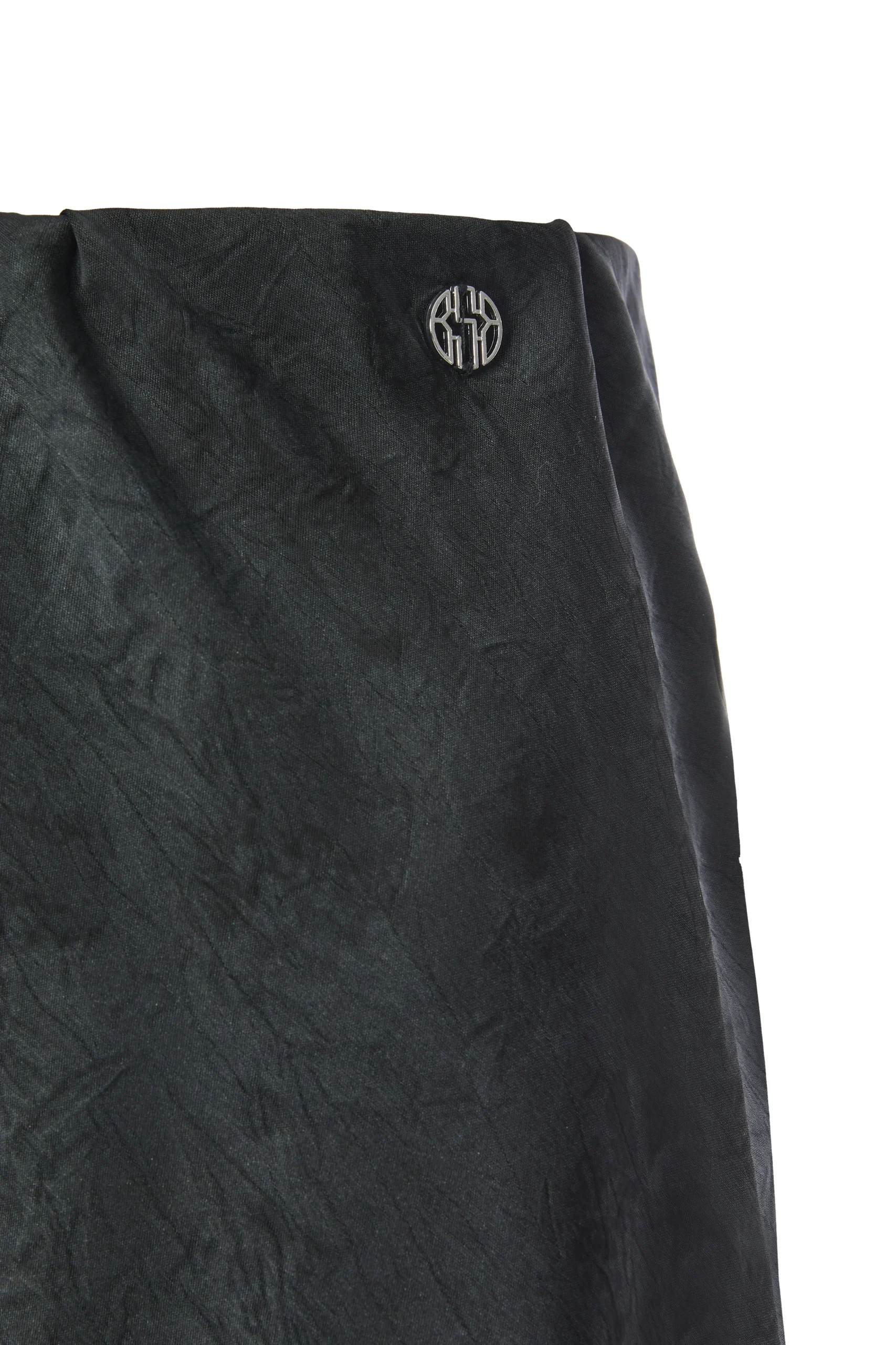 FALDA LARGA CON ENCAJE NEGRA - Imagen 7