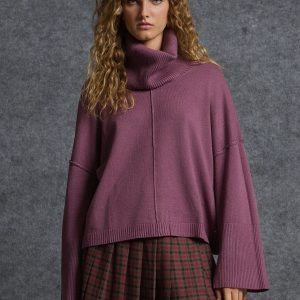 JERSEY CON CUELLO ALTO DESMONTABLE BORGOÑA