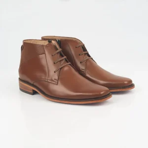 Bota G40 en Cuero Miel - Kosta Azul