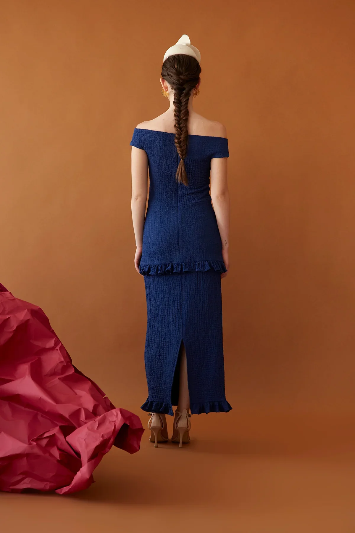 VESTIDO AMADORA MARINO - Imagen 4