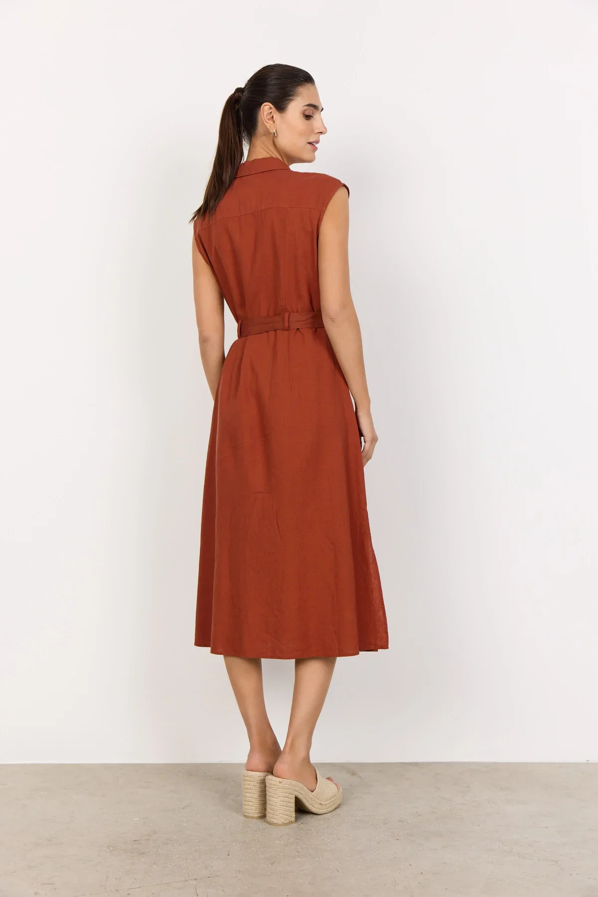 VESTIDO ROJO SOYACONCEPT - Imagen 3