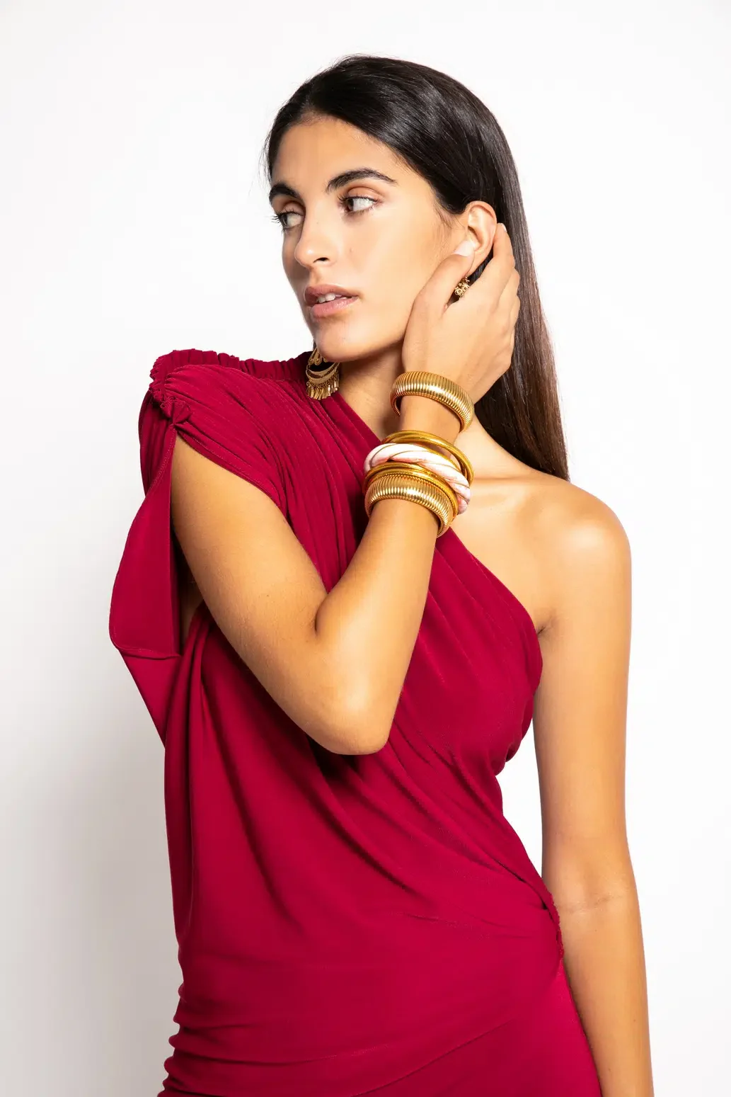 VESTIDO EMAS VINO - Imagen 3