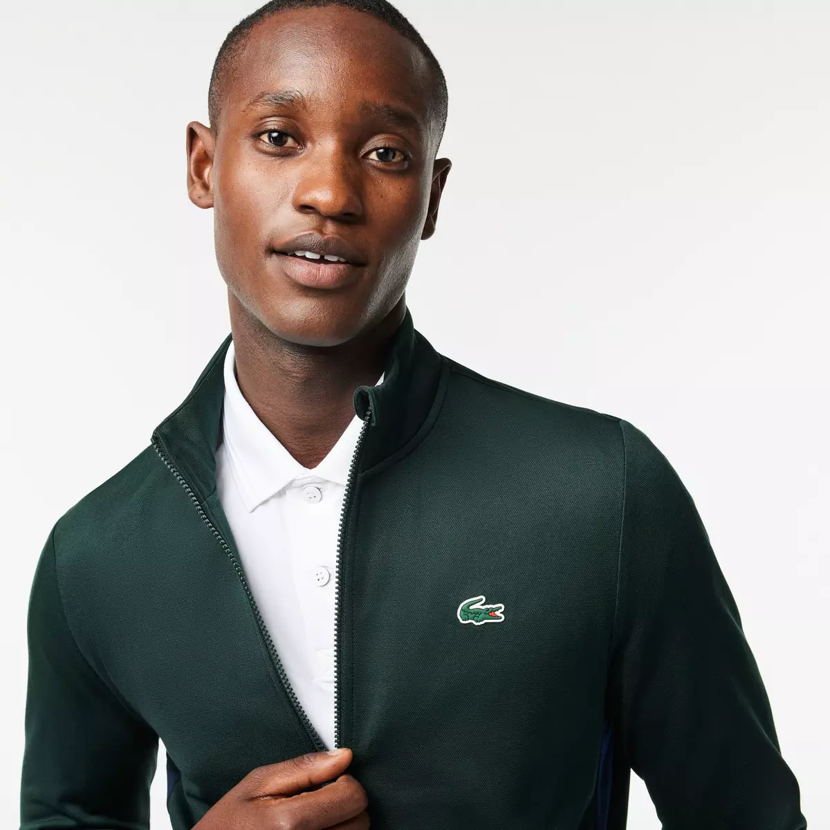 SUDADERA DE TENNIS LACOSTE VERDE