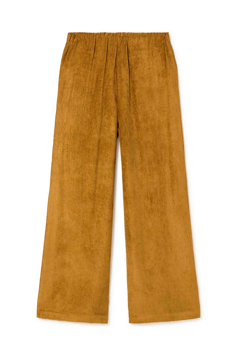 Pantalones Palazzo de Pana - Imagen 3