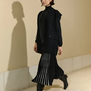 CHALECO RECTO DE PUNTO