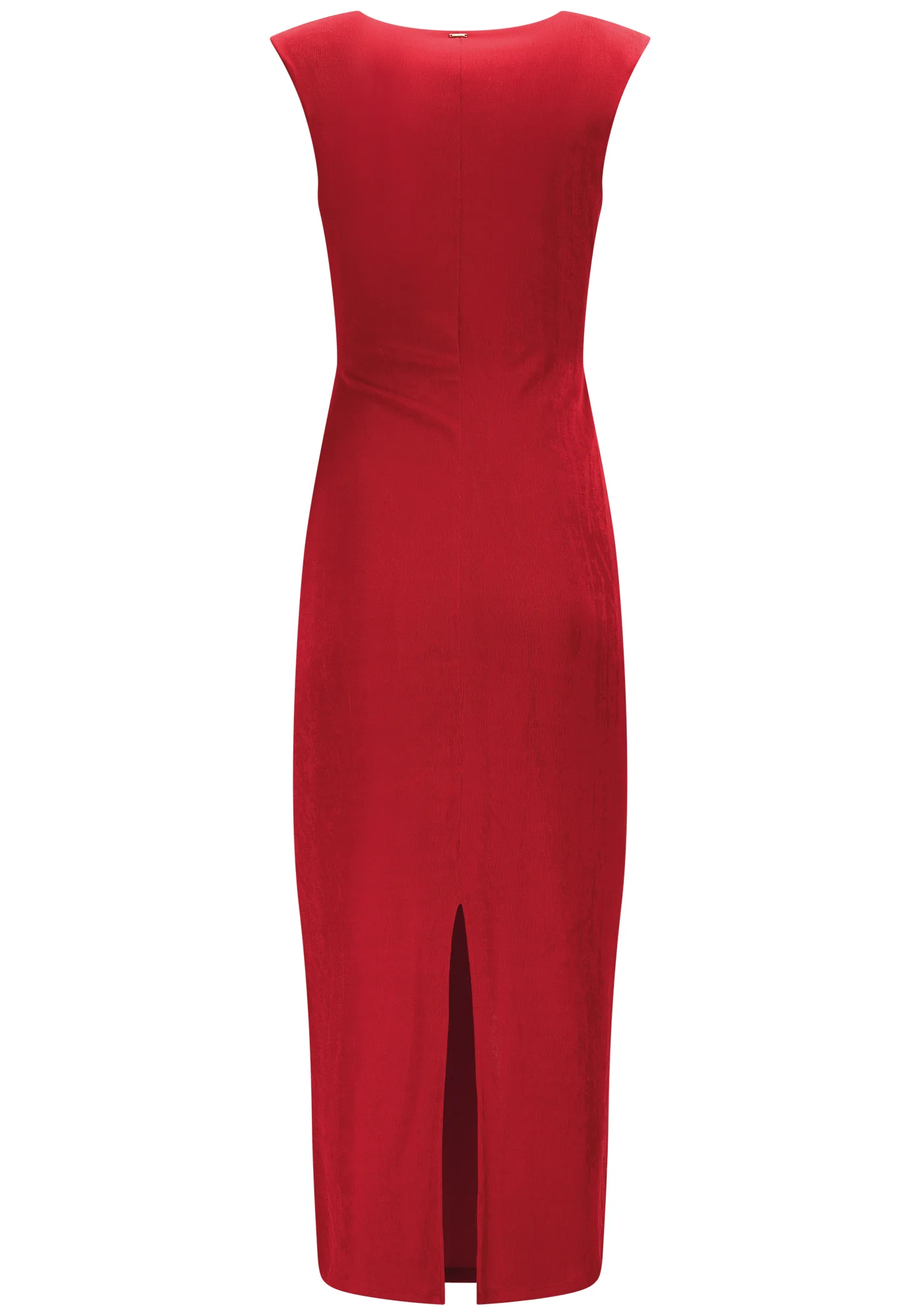 VESTIDO MIDI AJUSTADO DETALLE CINTURA - Imagen 5