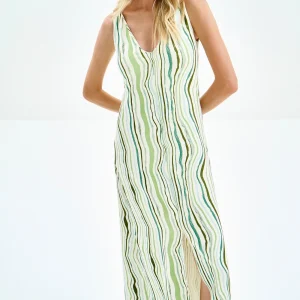 VESTIDO MIDI ESTAMPADO