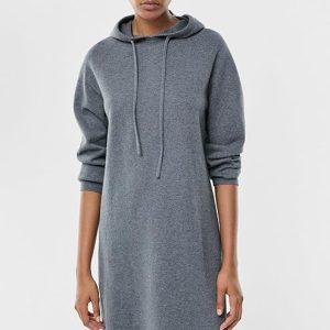 VESTIDO JUDE HOODIE GRIS