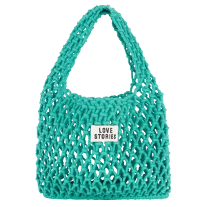 BOLSO DE GANCHILLO VERDE