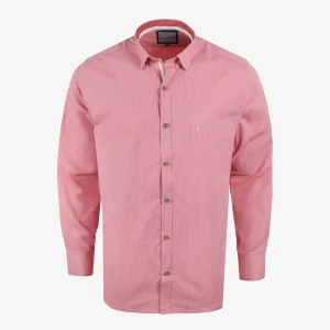 Camisa Regular Manga Larga Rojo Oscuro - Kosta Azul