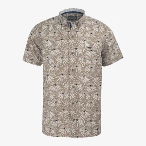 Camisa Sport Regular Beige Medio - Kosta Azul