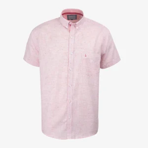 Camisa Regular Manga Corta Rojo Claro - Kosta Azul