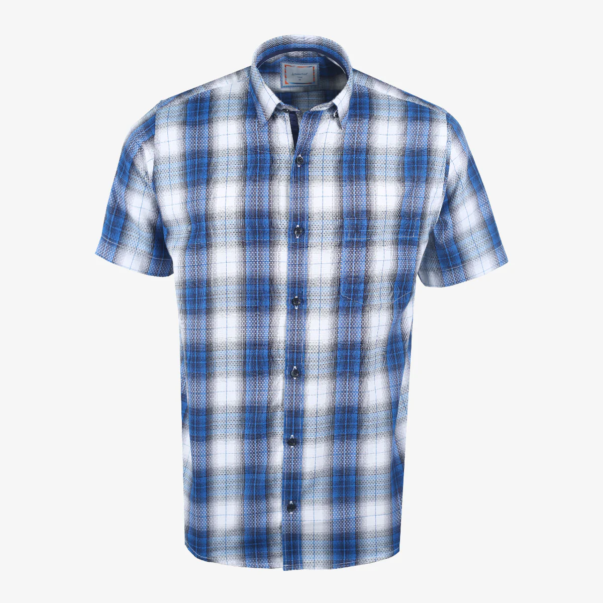 Camisa Sport Regular Azul Medio - Kosta Azul