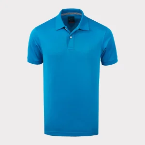 Camiseta Polo Regular Azul Claro - Kosta Azul