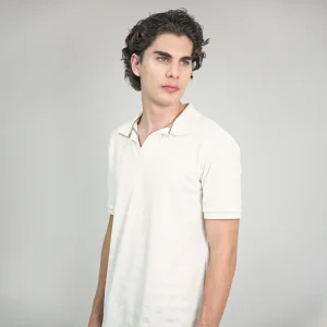 Polo Regular Beige Claro Kosta Azul