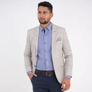 Chaqueta Semidesestructurada Medio Forro