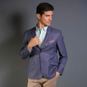 Chaqueta Casual Regular Morado Medio - Kosta Azul