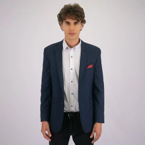 Chaqueta Casual Regular Azul Oscuro - Kosta Azul