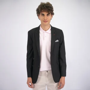 Chaqueta Casual Regular Negra - Kosta Azul