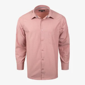 Camisa Custom Manga Larga Rosado Claro - Kosta Azul