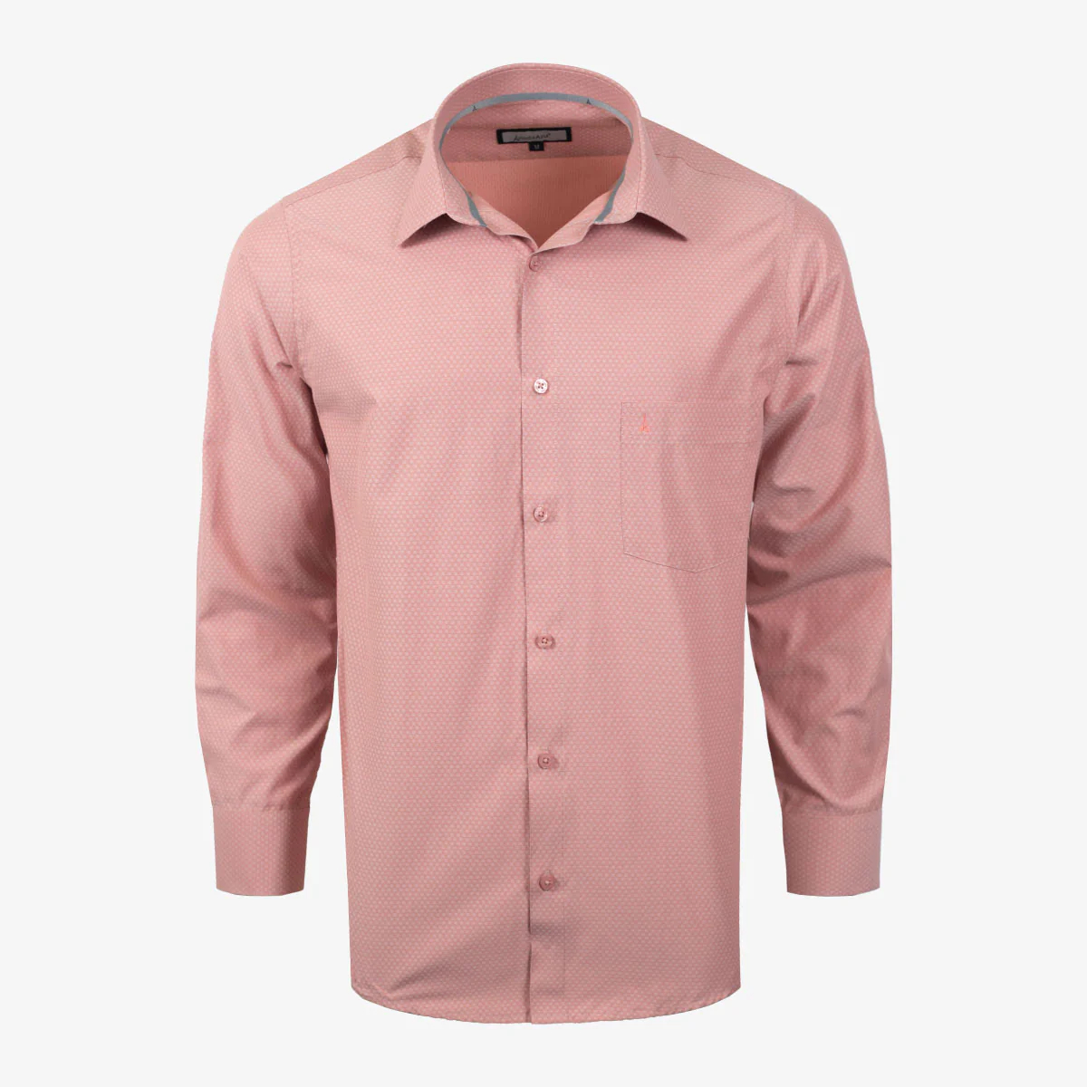 Camisa Custom Manga Larga Rosado Claro - Kosta Azul