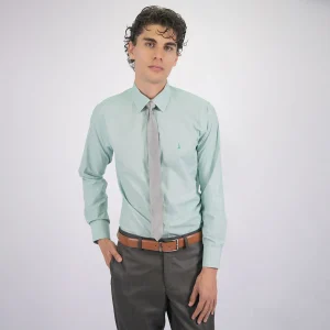 Camisa Custom Manga Larga Verde Medio - Kosta Azul