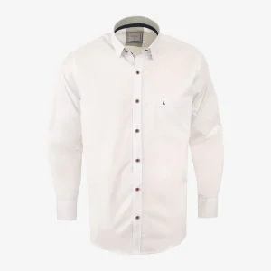 Camisa Custom Manga Larga Blanca - Kosta Azul