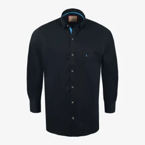 Camisa Custom Manga Larga Negra - Kosta Azul