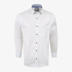 Camisa Custom Manga Larga Blanca - Kosta Azul