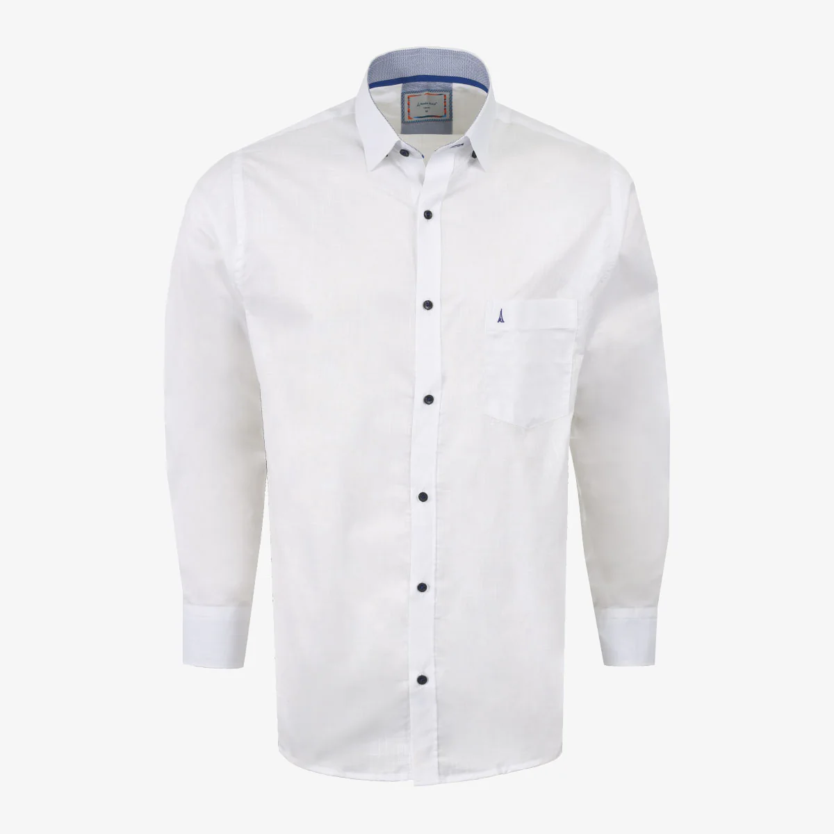 Camisa Custom Manga Larga Blanca - Kosta Azul