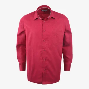 Camisa Regular Manga Larga Rosado Oscuro - Kosta Azul