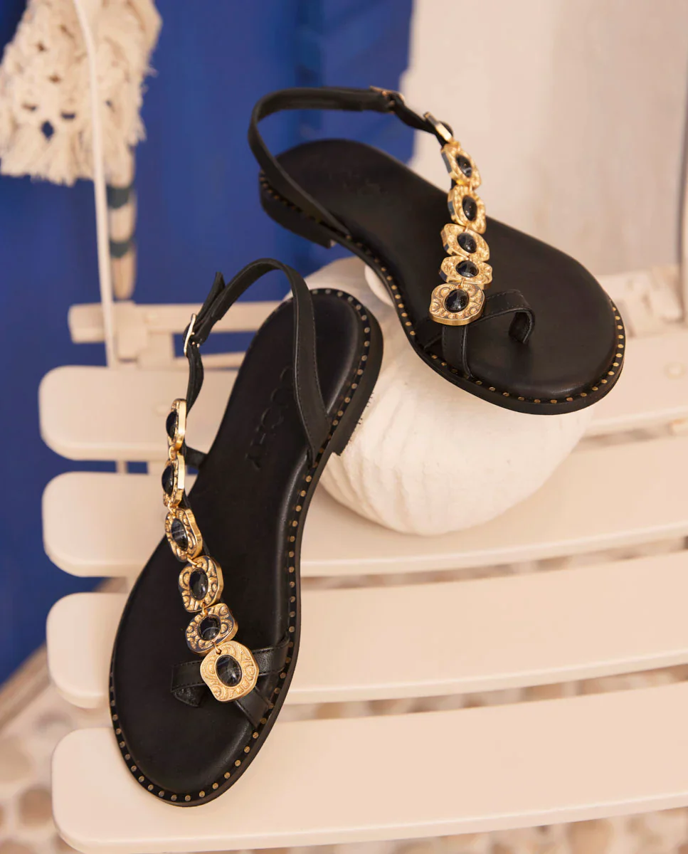 SANDALIAS ARIADNA BLACK - Imagen 9