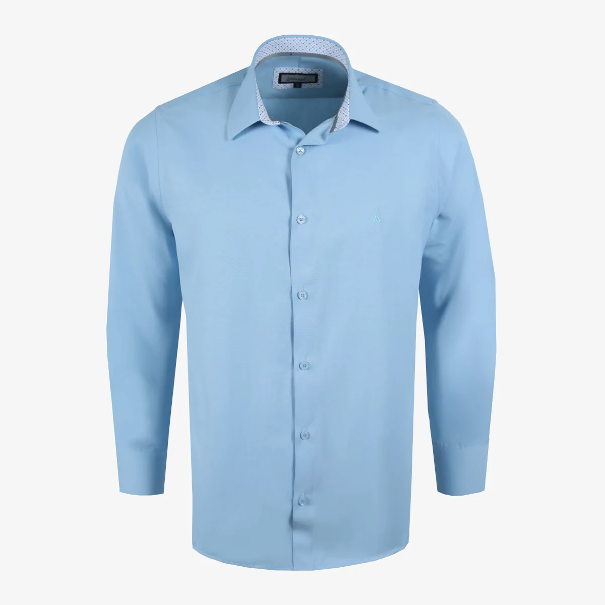 Camisa Slim Fit Azul Claro - Kosta Azul
