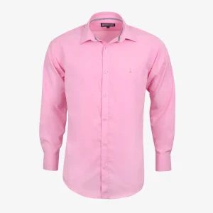 Camisa Slim Fit Roja Manga Larga - Kosta Azul