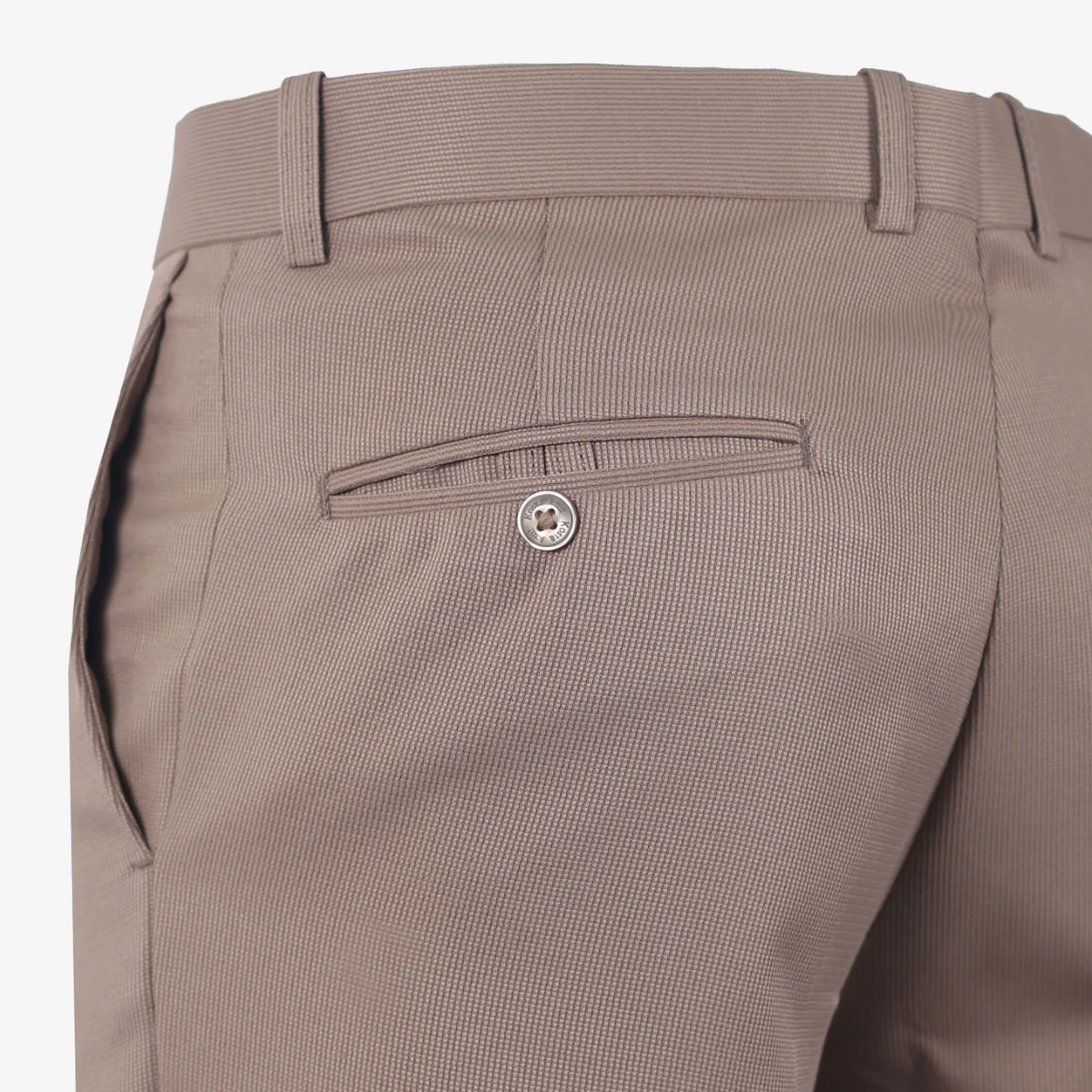 Pantalón Formal Slim Fit Beige Medio - Kosta Azul - Imagen 3