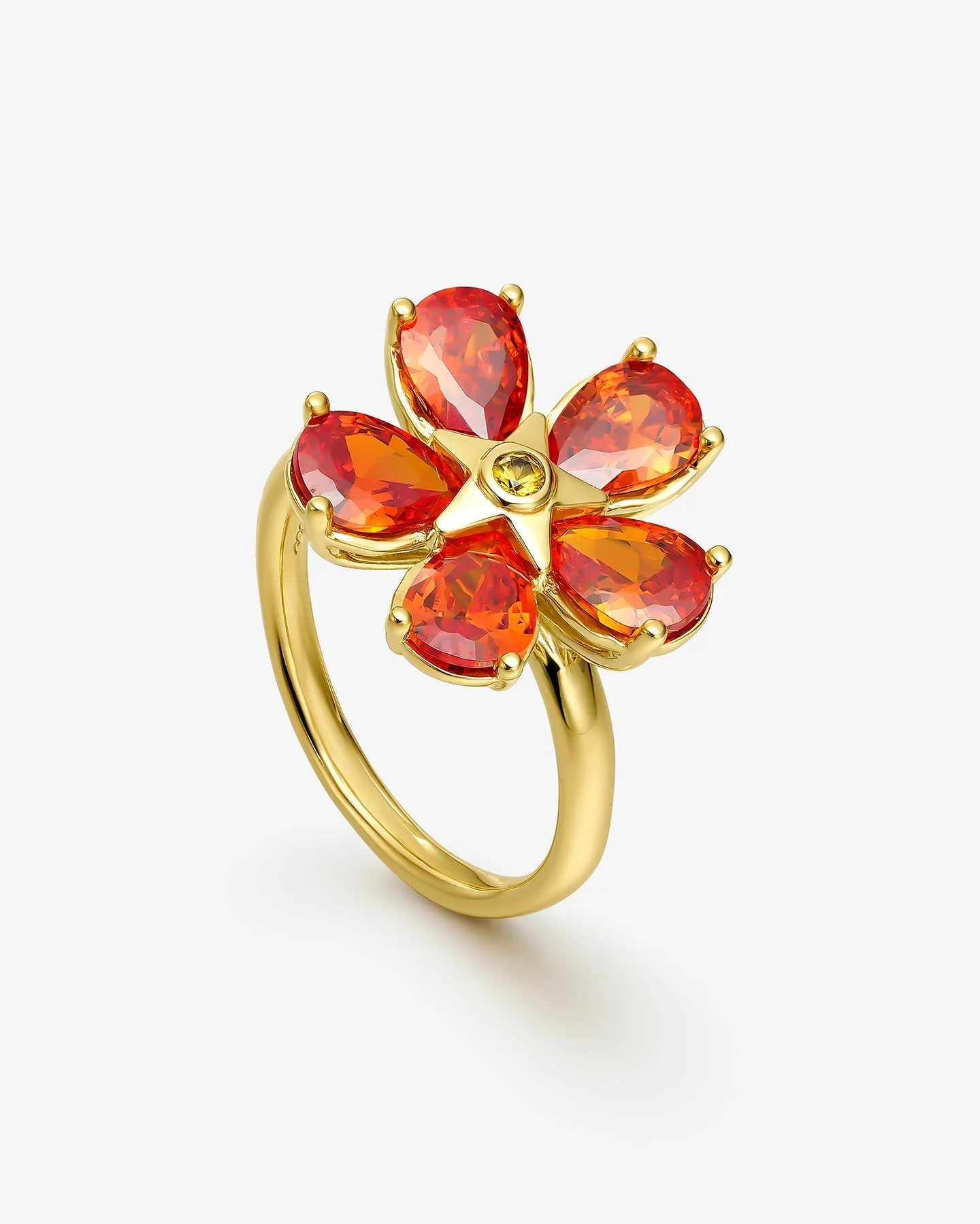 ANILLO DAISY NARANJA