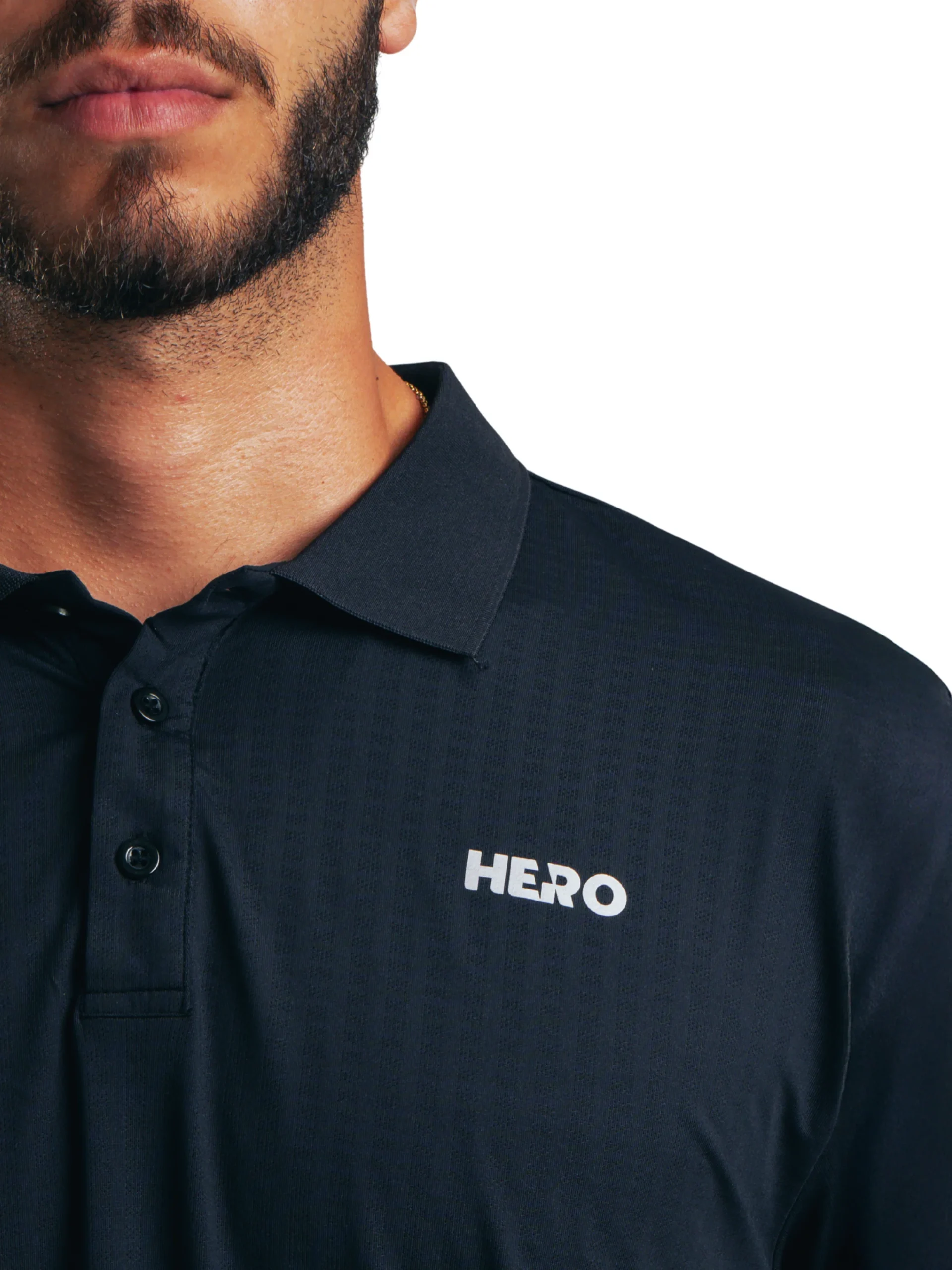POLO BASICO HERO NEGRO - Imagen 5