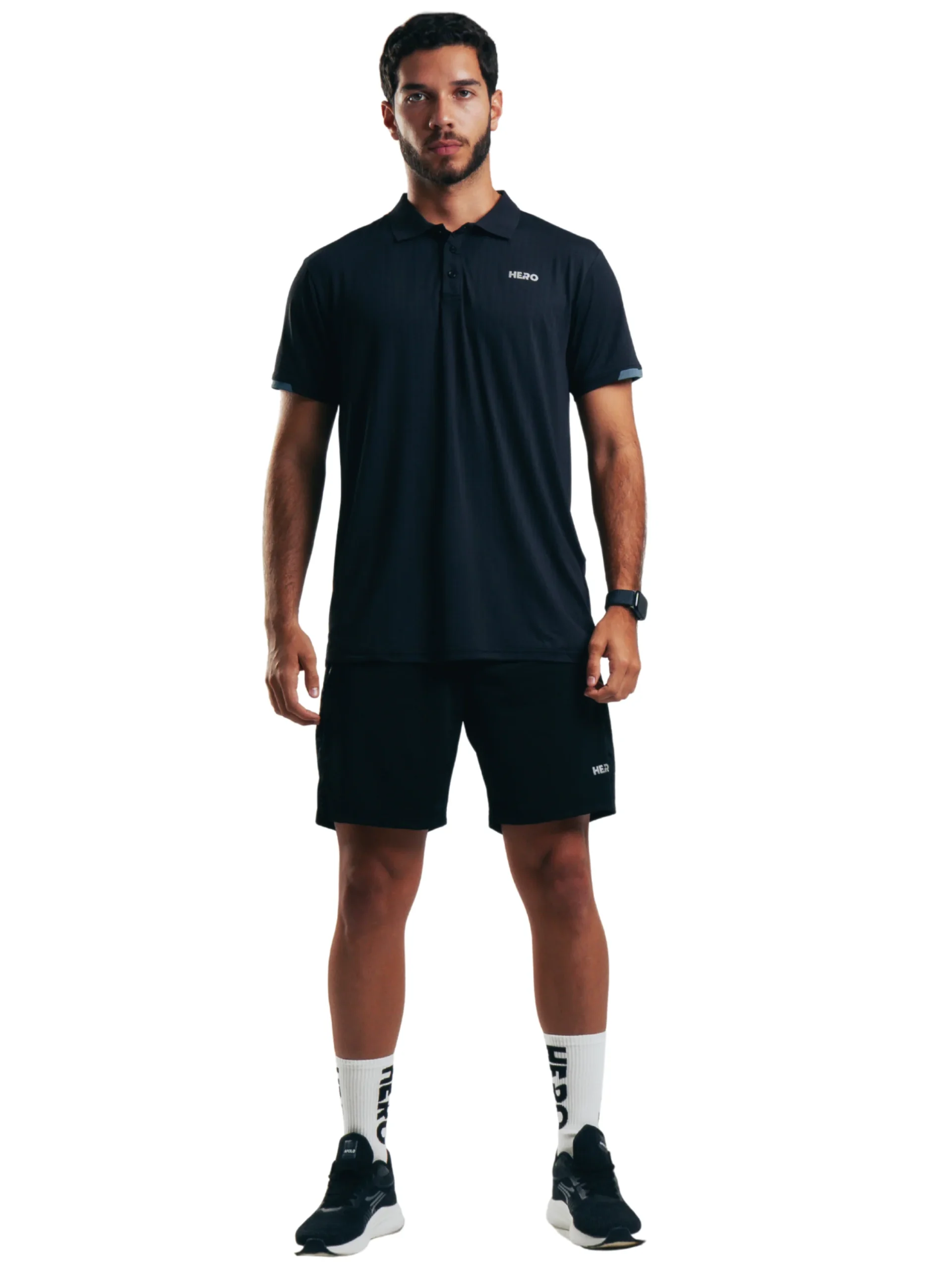 POLO BASICO HERO NEGRO - Imagen 3
