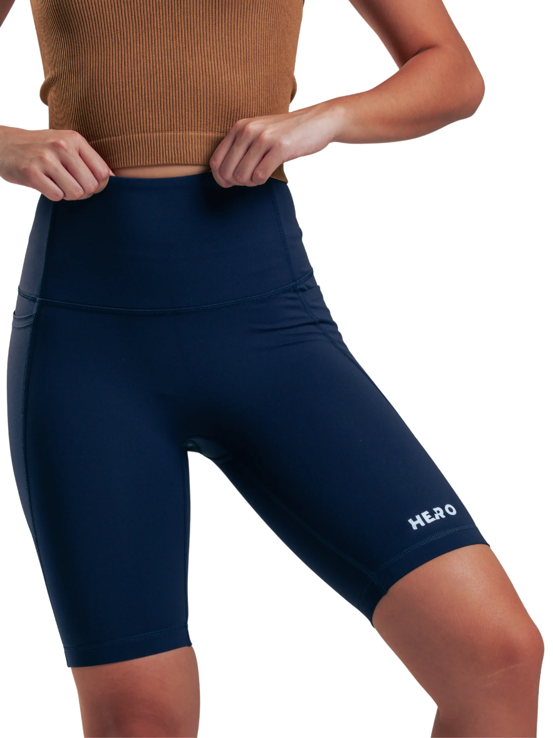 BIKER DE DAMA CON BOLSILLOS AZUL