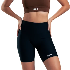 BIKER RIBBED FIT HERO NEGRO