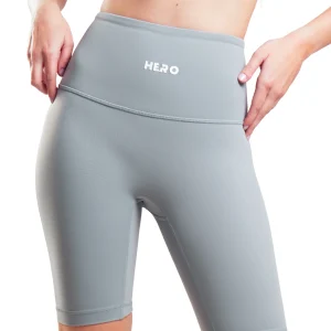 BIKER CINTURA ALTA HERO GRIS