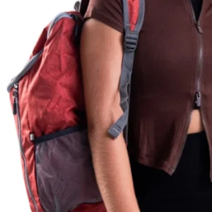BOLSO DE CAMPING TRANSFORMABLE IMPERMEABLE HERO ROJO