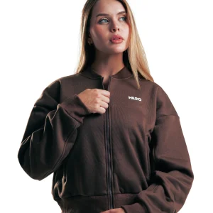 BOMBER BASIC FIT MARRON