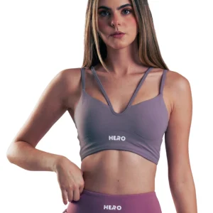 BRAT TOP DUAL HERO MORADO