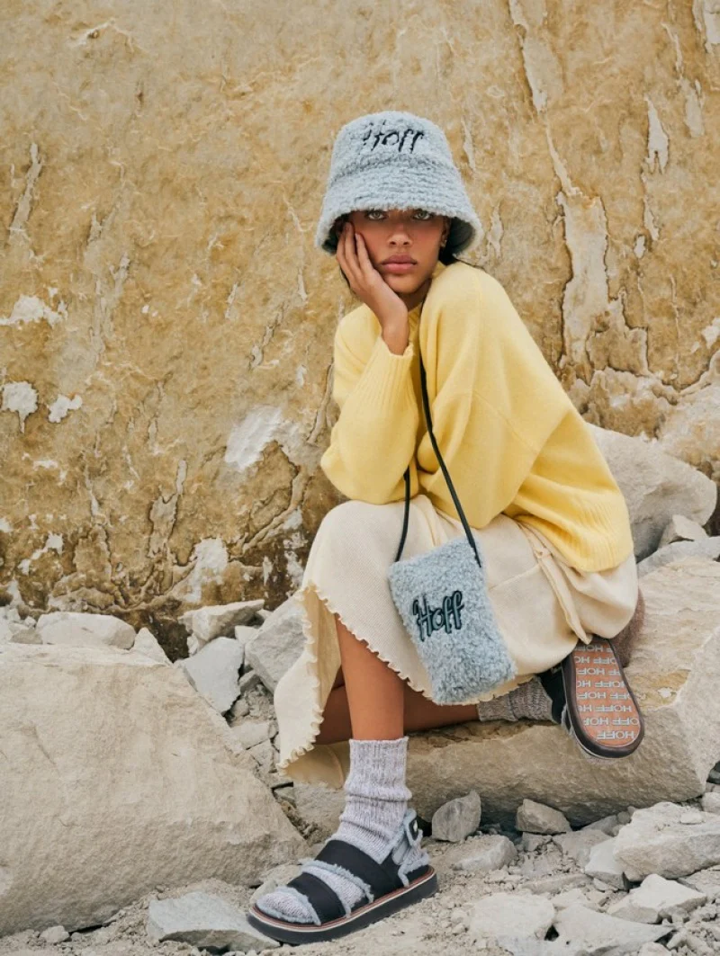 BOLSO HOFF TOWER FUR MINI LIGHT BLUE - Imagen 5