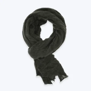 BUFANDA DE CASHMERE VERDE OSCURO BOTTO GIUSEPPE