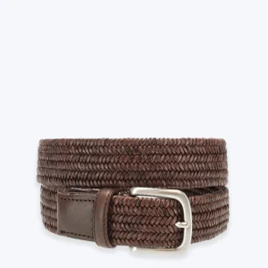 CINTURÓN DE PIEL MARRÓN GAVAZZENI