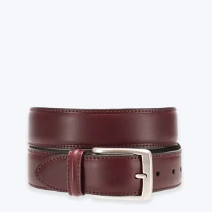 CINTURÓN DE PIEL BURDEOS ANDERSON'S