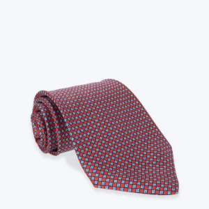 CORBATA DE SEDA ROJA PETRONIUS